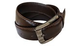 Dark Brown Elegant Leather Belt